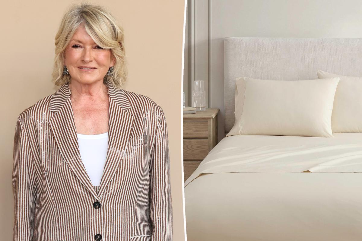 nypost's tweet photo. Martha Stewart’s cooling sheets start at just $50 on Amazon: ‘Will buy them again’ https://t.co/fZIqYNutoG https://t.co/ZpO4u4norX