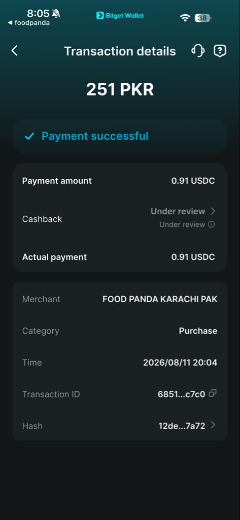 0xxmurtaza's tweet photo. Grabbed some food on Foodpanda with my Bitget Wallet Card and got TSLAx cashback! 🎁⚡
Turning everyday spending into a little extra is pretty nice 😎
Referral code: j386MS
@nsrahim_eth47 @AlexRocker0330
#BitgetWalletAssetback
@BitgetWallet @BitgetWalletPK https://t.co/AsTRt6R1TT