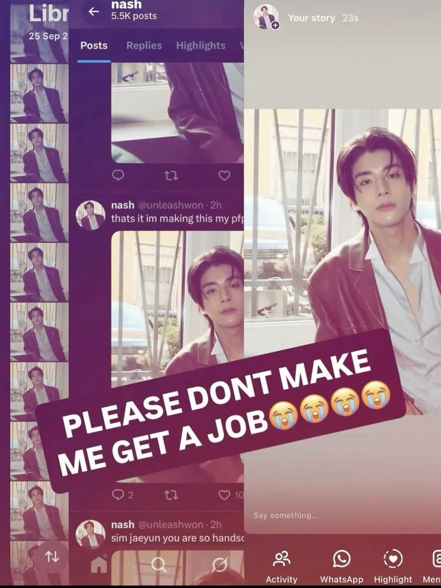 unleashwon's tweet photo. that one oomf whos too please dont make me get a job https://t.co/ccMjlmGqBw