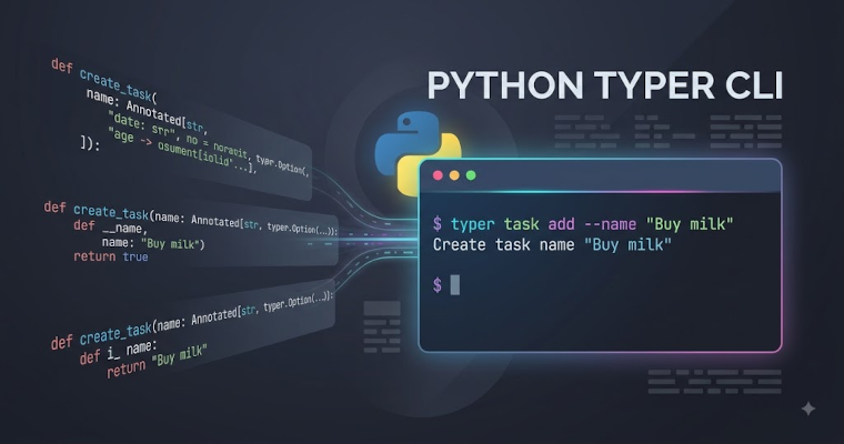 code4projects's tweet photo. - argparse needs 12 lines to define a single CLI command. 
- Click cuts it to 4. 
- Typer cuts it to 3 — and your IDE finally understands what types you're passing.

Read the full article here: https://t.co/AnZF9HccZc https://t.co/0dOtf70x3B