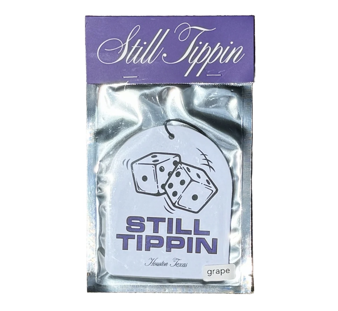 sgld's tweet photo. ICYMI: grape scented “still tippin” air fresheners available now at @FSGprints: https://t.co/dGDi9630yy
-
you can cop this, and more from the “still tippin” collection at @FSGprints presented by @DjDieselboy and myself. https://t.co/Mrp0tY5R1l