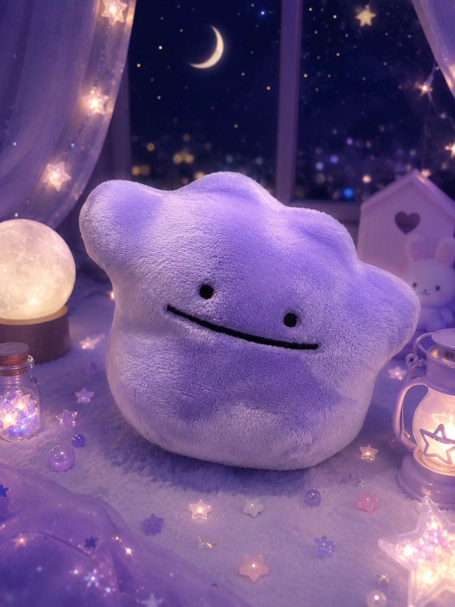 metamonm0's tweet photo. おやすみもんも⭐️
 #ぬい活 #ぬい撮り #ポケモンfit https://t.co/TUVkWGnY7R