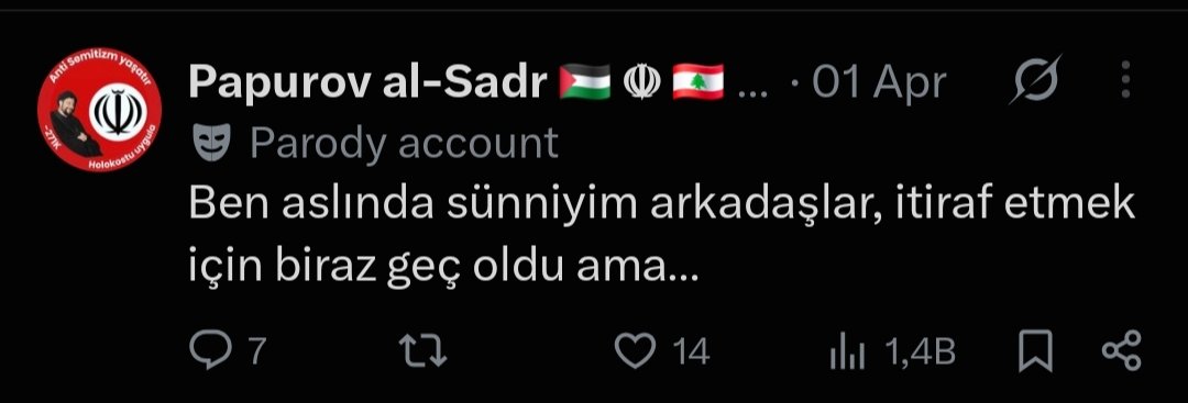 El_Sencer's tweet photo. @unfazedcore Larpçı bunların alayı sünni kökenli oldukları halde solcu oldukları için şiâ larplıyorlar https://t.co/NPHEM08Tsm