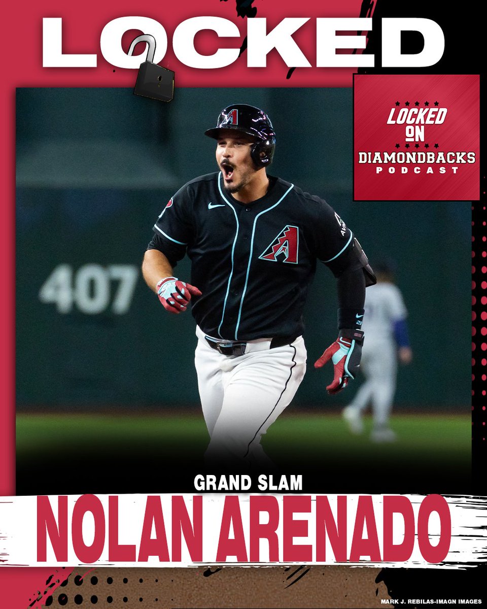 LO_Diamondbacks's tweet photo. 🔒LOCKED PLAYER OF THE DAY🔒
Powered by Nolan Arenado’s GRAND SLAM, the Diamondbacks delivered a dominant performance against the Rockies. https://t.co/tAYD7Zfrs2