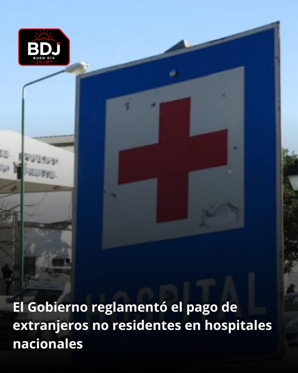 ArgoteDaniel's tweet photo. El Gobierno reglamentó el pago de extranjeros no residentes en hospitales nacionales, aunque las emergencias médicas quedan exceptuadas. La norma garantiza atención urgente sin importar la situación migratoria de la persona. https://t.co/iwX99RXJOm https://t.co/Xwc3yVJAA3