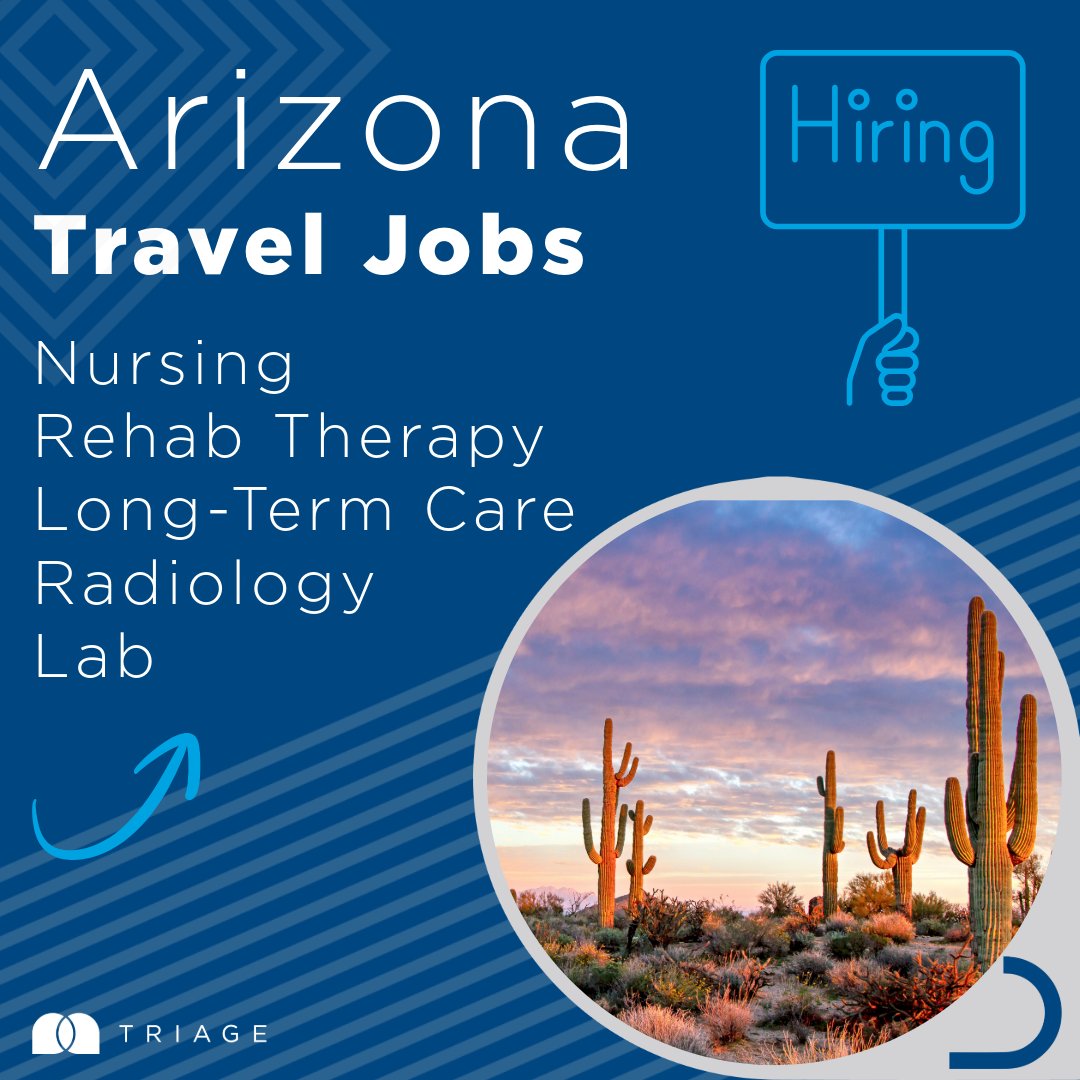 TriageStaff's tweet photo. 🌵 Desert sunsets. Year-round hiking. 

Arizona's calling, and we've got the jobs to get you there. https://t.co/bU8aZIwVXV https://t.co/JJ8Qg8AKs9
