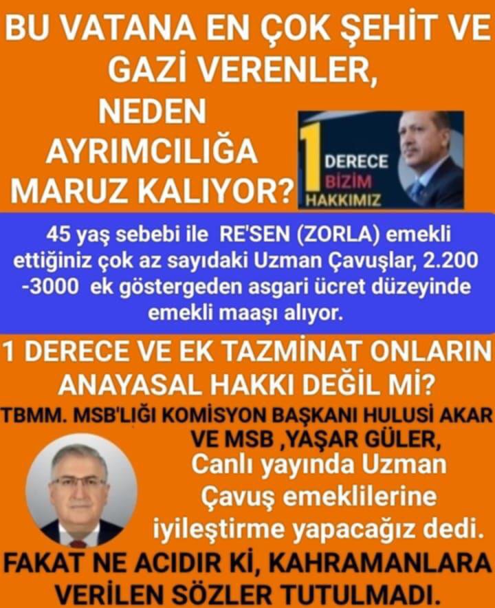 6binsayilikanun's tweet photo. @alitilkici38 #UZMANÇAVUŞ'LAR ÇALIŞANI, EMEKLİSİ VE MALULÜ GEÇİM SIKINTISI ÇEKİYORLAR.

İNSAN ONURUNA YAKIŞAN, ÜLKEMİZ ŞARTLARIN DA YAŞANABİLİR BİR MAAŞ İSTİYORUZ. 

#KahramanlaraHakYürüyüşü
#UzmanÇavuşlar
#UzmanÇavuş
@TEMUD_2024
@alitilkici38 https://t.co/TdlkAPUeP4