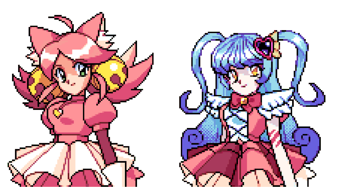 squiddyswimming's tweet photo. #lobotomycorporation pink sprite edit https://t.co/OpudITe1Xh
