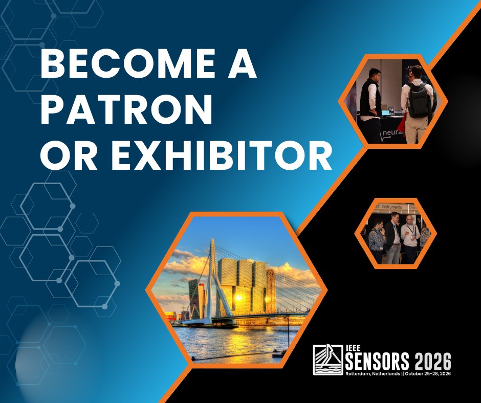 IEEESENSORS's tweet photo. Only two months remain until IEEE SENSORS 2026!

Now is the time to position your organization in front of an anticipated 1,000 researchers, engineers, industry leaders, and innovators from around the world.

🔗 Learn more: https://t.co/pLnoI5VuBr https://t.co/Yh8ZytZHGg