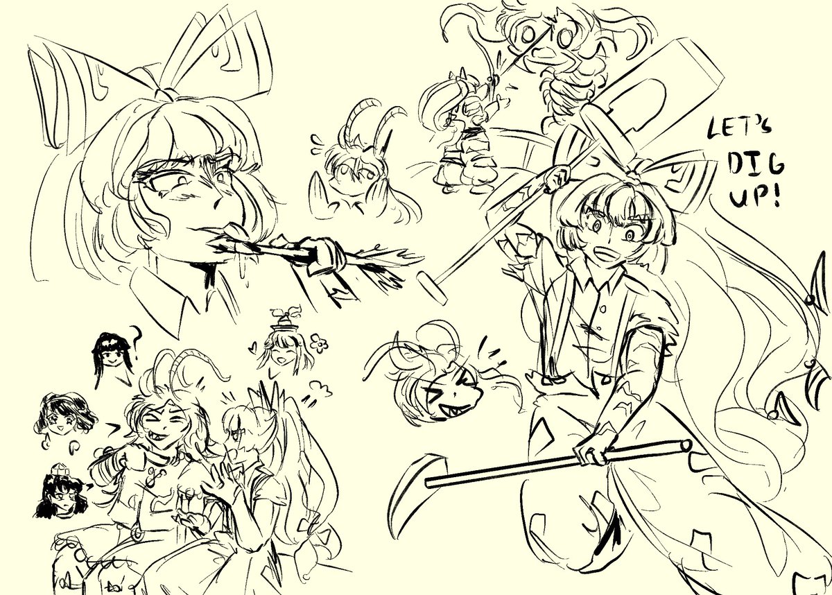 oarfishman's tweet photo. mokomomo.. or momokou.. yess.. #東方Project #touhou https://t.co/hfxIAP4iMj