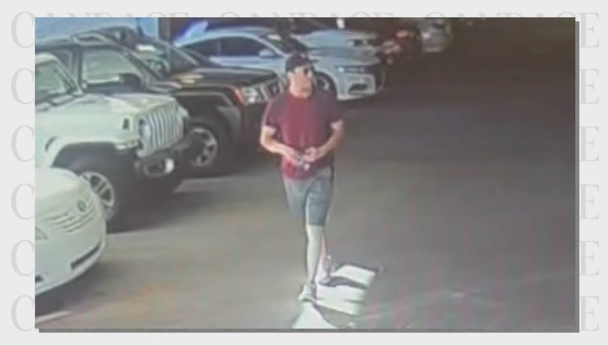 researcherdaisy's tweet photo. Today’s slop tactic: gaslight everyone into thinking the pic @RealCandaceO showed is actually manipulated with AI/edited/compressed/reworked/un-fisheyed/cropped/chopped/screwed, while accepting the alternative footage from Exhibit 12.4

Comparatively, Exhibit 12.4 makes the cars look like they were manufactured by Fisher Price and the suspect appears to be Slenderman, while the proportions in the new photo are clearly balanced and reflect real life proportions. Be so for real 😂