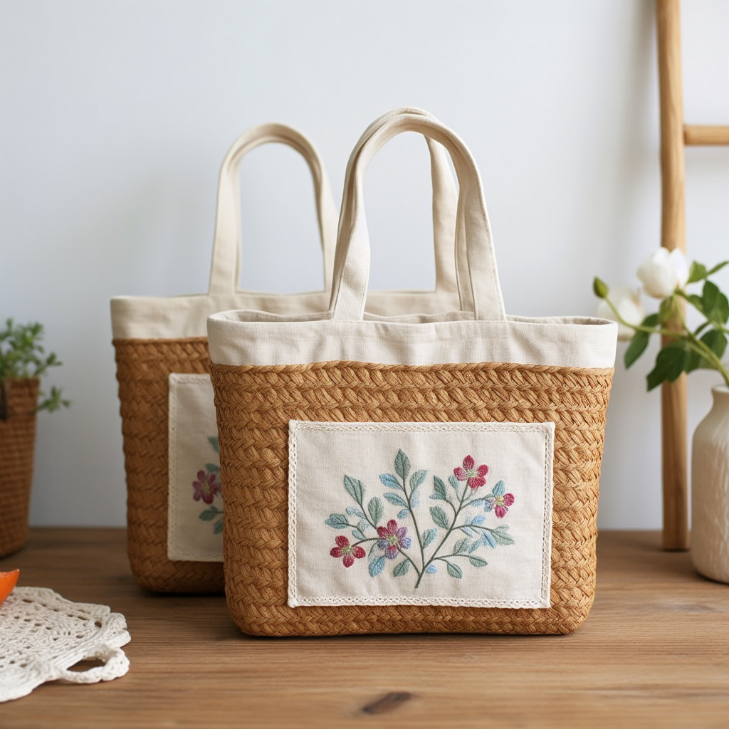 Khanoon033's tweet photo. [Spent my Sunday afternoon crafting this tiny woven basket! Perfect for holding my desk pins and keeping my workspace tidy ]， https://t.co/sPp3nlKF9j
