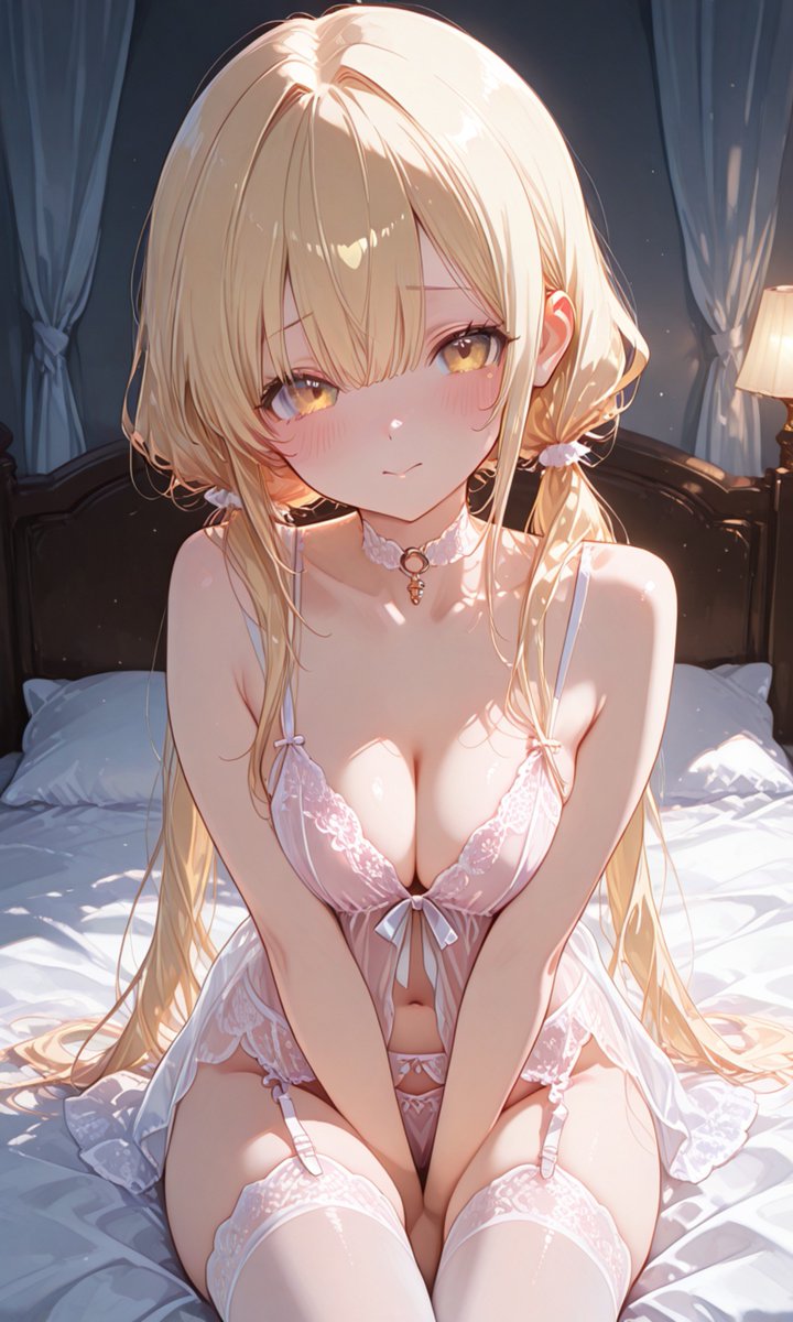 mimiru_AI's tweet photo. 「一緒に寝ませんか?」 https://t.co/FBjlWKjQDH