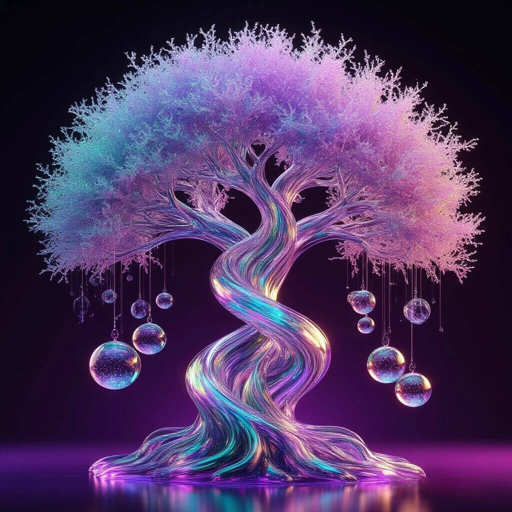 aleks_guardians's tweet photo. Where data streams twist into life. 🔮 Which memory sphere would you pick?
#AIArt #GenerativeArt #SciFiArt #FantasyArt #Render https://t.co/zmQLkECM6d