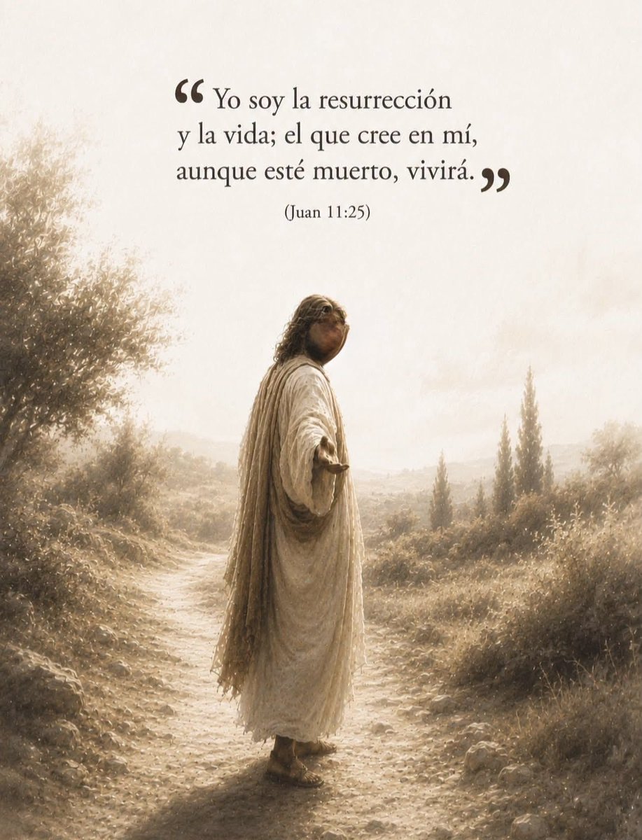 LaBrujuladeDios's tweet photo. C Yo soy la resurrección y la vida; el que cree en mí, aunque esté muerto, https://t.co/jCZpMZwUsl