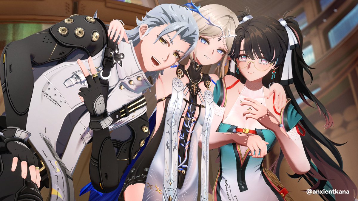 anxientkana's tweet photo. trio so peak i made a render based offa it

#WutheringWaves
#Aalto #Cartethyia #Zhezhi https://t.co/BESohxDx4n