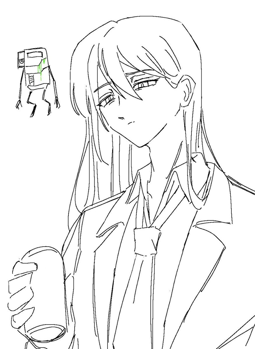 s8abt's tweet photo. 好きだけど普段描かないキャラ描こうの回 https://t.co/h0sv1POl5S