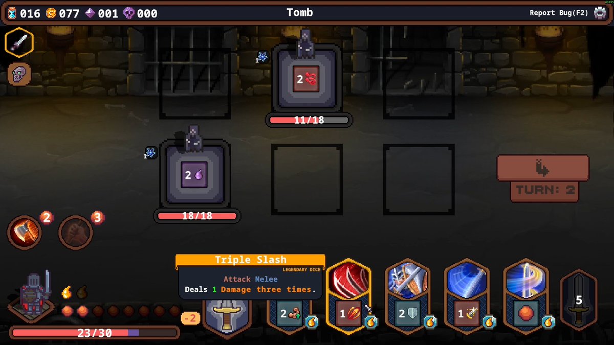 DiceCardHeroes's tweet photo. 250+ unique dice
3 unique heroes
10 difficulty levels
Check out my dice based deckbuilder "Dice Card Heroes"!
25% off this week. https://t.co/PbOnCw47yx