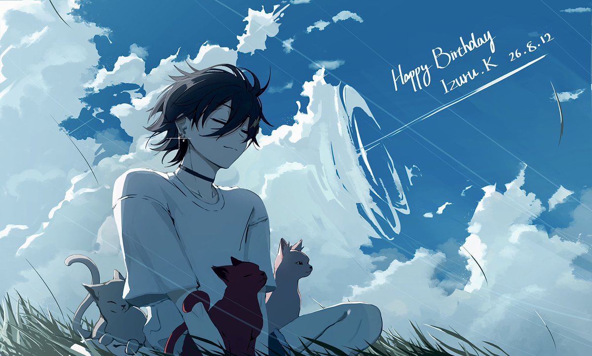 Ngamber9's tweet photo. #奏手イヅル生誕祭2026
#イヅル描いたぞ

おめでと〜祝わせてくれてありがとうな https://t.co/eIpVmimU4j