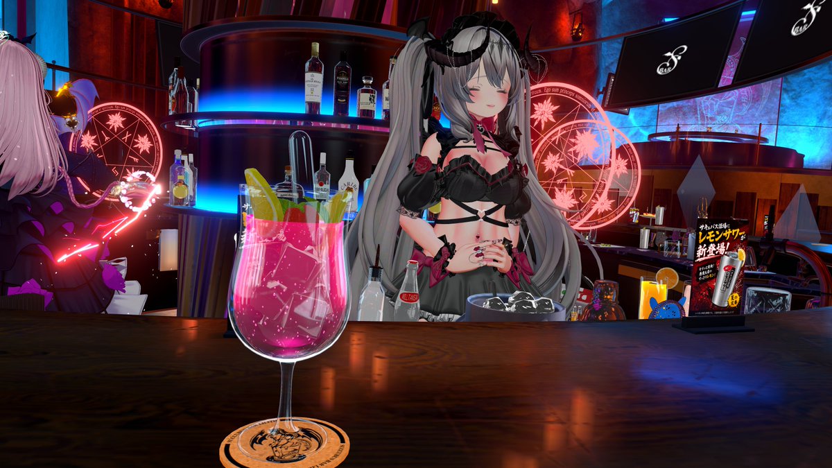 Zemperor3's tweet photo. 三カ月ぶりのサキュバス酒場！！！
一年ぶりにsaochanに会えたよ！かわいい！！次はいつjoin勝てるかな？？
#サキュバス酒場 https://t.co/dYhWne5JWe