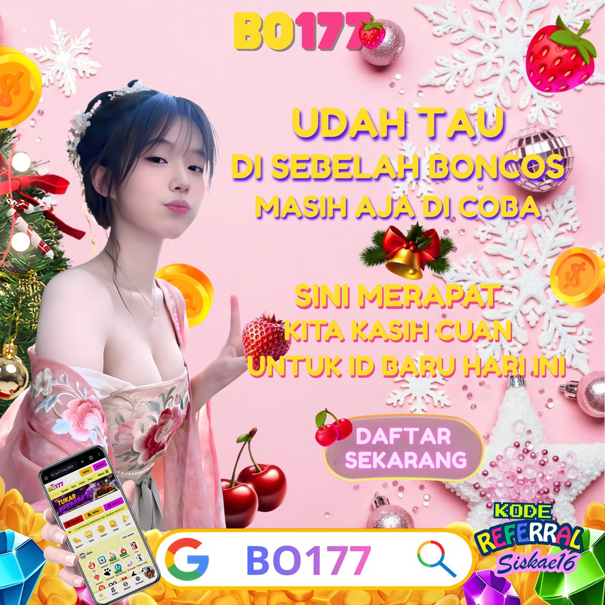 BO177log2's tweet photo. 👑 Situs Slot Gacor Hari ini
👑 Pola Gacor Hari ini
🔗 Link Situs Gacor : https://t.co/0Li1fiZ0Dk
⚡ Senin $XTAL

#MrKillSeriesEP6 #bwfc
#slotgacor ##pindahkeai
#trending #topik #viral #fyp https://t.co/N2z0dAZCSV