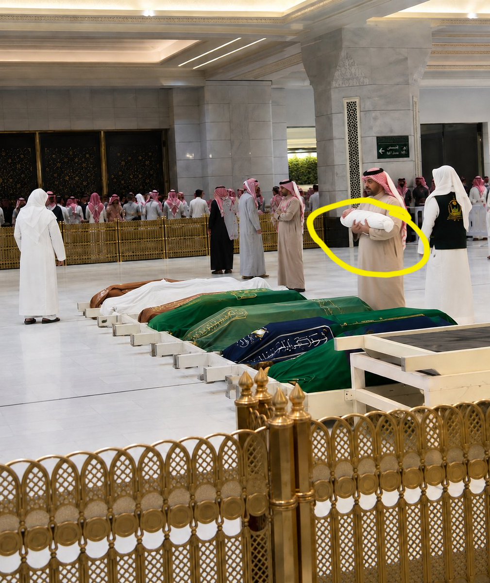 arab11__'s tweet photo. Question: Why is a deceased infant carried on shoulders instead of being placed on the ground during the funeral prayer? https://t.co/uFs3j87Wmh