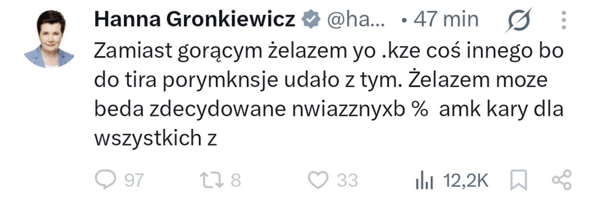 ProfesorPingwin's tweet photo. TOP 5 najsensowniejszych wypowiedzi Hanny Gronkiewicz Waltz https://t.co/FhYJ5MQsdU