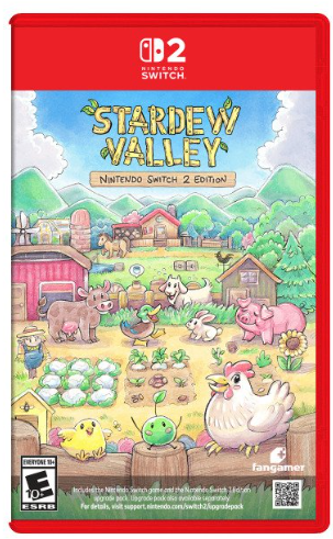 IsGameKeyCard's tweet photo. 🟢 Stardew Valley Nintendo Switch 2 Edition will be distributed as a real Game Cartridge in USA. #Switch2 #Fangamer #GameCard https://t.co/tiHdW5JCvj