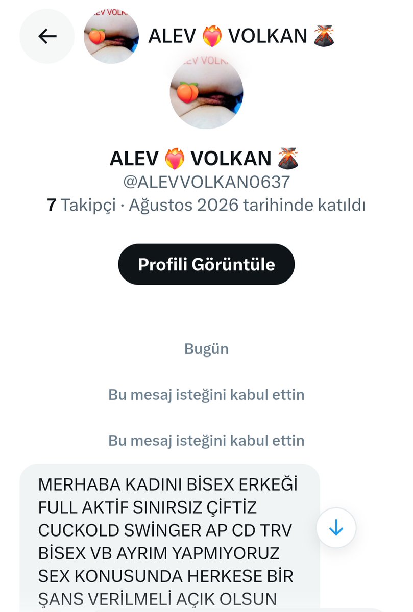 itiraf343434's tweet photo. Alev alev @ALEVVOLKAN0637 https://t.co/9vIvHFQMNB