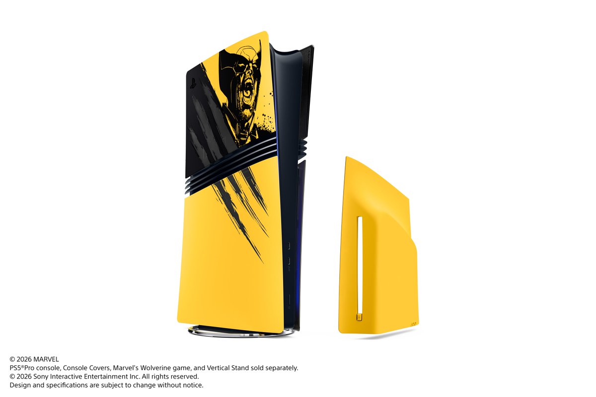 CabooseEK's tweet photo. For anyone worried, the #WolverinePS5 console covers will be sold separately for both the digital version and the disc version of the PS5! You can also buy the controllers on their own. https://t.co/g7327CIqK4