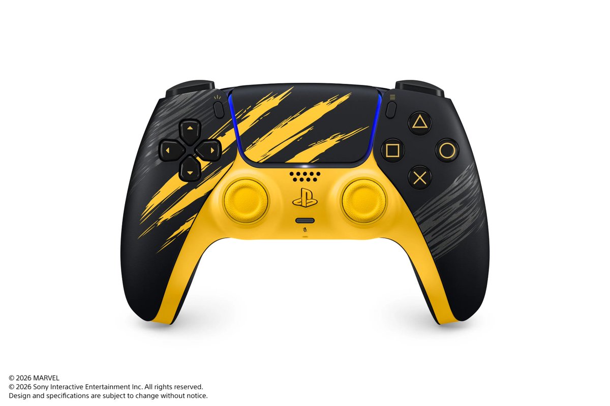 CabooseEK's tweet photo. For anyone worried, the #WolverinePS5 console covers will be sold separately for both the digital version and the disc version of the PS5! You can also buy the controllers on their own. https://t.co/g7327CIqK4