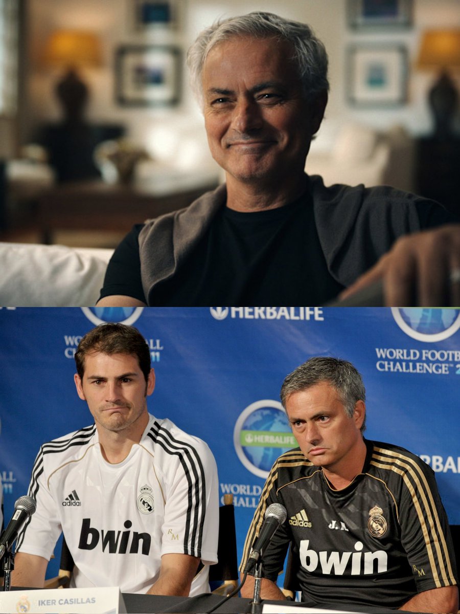 RMCFarab's tweet photo. 🚨 جوزيه مورينيو يتحدث عن كاسياس وريال مدريد الذي وجده عام 2010 في وثائقه الجديد على نتفليكس :

في المرات الثلاث الأولى التي تحدثت فيها مع إيكر، قائد الفريق، كان أول ما قاله لي ”أتيت إليك لأطلب منك منح اللاعبين الدوليين مزيداً من الإجازات“. 

في المرة الثانية التي تحدث فيها معي، طلب مني تأخير التدريبات ساعة واحدة، لأن وقت التدريب الذي حددته كان يشهد ازدحاماً مرورياً كبيراً في مدريد. 

في المرة الثالثة قال لي ”لا نريد الذهاب إلى الفندق، نفضل أن نلتقي يوم المباراة ونذهب مباشرة إلى الملعب للعب“. 

أدركت خلال فترة قصيرة جداً أنهم كانوا مدللين.