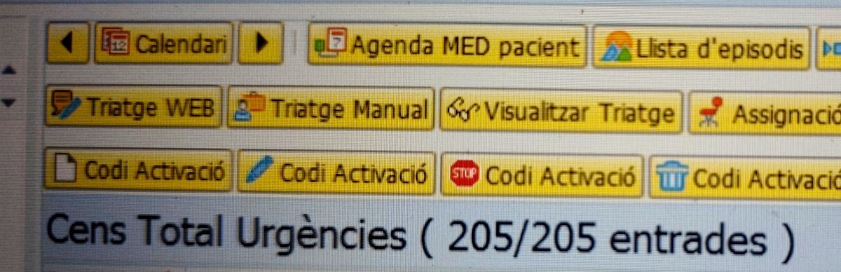 UrgenPSMar's tweet photo. 10/08/2026
205 pacients a Urgències de l'Hospital del Mar 
63 superen les 24 hores, dels quals, 21 superen els 80 anys
El més antic supera les 147 hores 
Pacient de 86 anys supera les 106 hores
Cap d'ells és familia de gerents i gestors de @govern i @salutcat https://t.co/4v5ZkTJ6zj