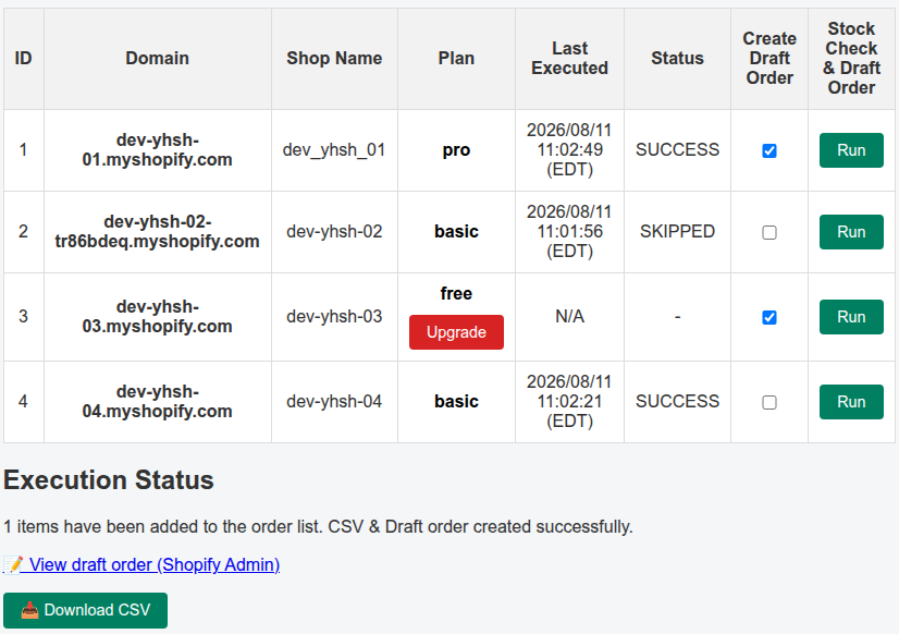 yh0sh's tweet photo. I’m building Speed Reorder - a simple replacement for small Shopify stores.
See what needs reordering, get suggested quantities, and export a purchase list in one click.
Simple reordering. No complex system.
Launching soon.
#Shopify #IndieDev #Stocky #BuildInPublic https://t.co/8IRuChmnyi