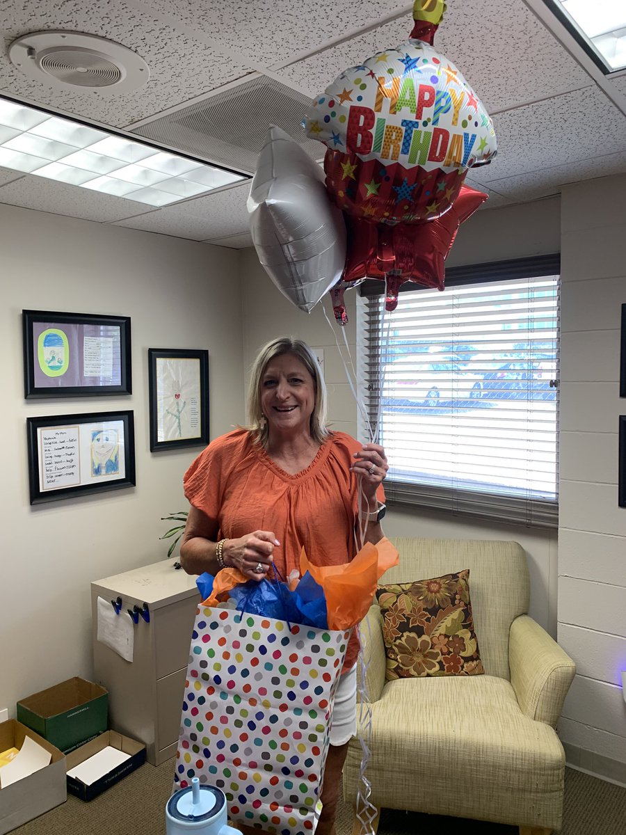 MSProfEd's tweet photo. We are celebrating Stephanie’s birthday in our office today. She is the longest-serving member of our staff, having joined MPE in 2003. We appreciate all she does for our members and our team! https://t.co/CjtTZgTx5h