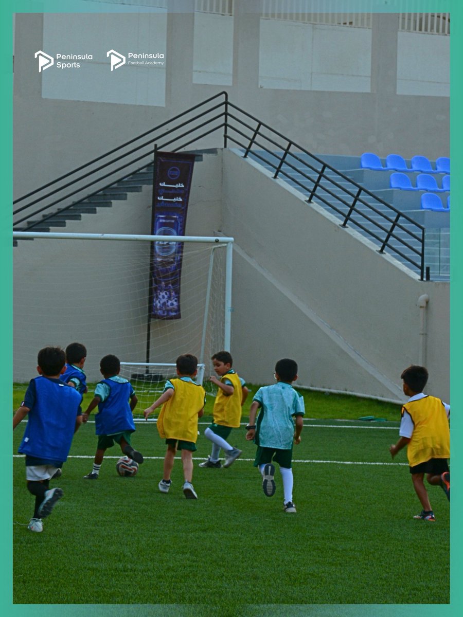 Peninsula_SC's tweet photo. ⚽️ تمارين اليوم في بيننسلا سبورتس 💚
نطوّر المهارات، نعزز الثقة، ونستمتع بكل لحظة داخل الملعب. 🔥 https://t.co/fLd2B8Fo6k
