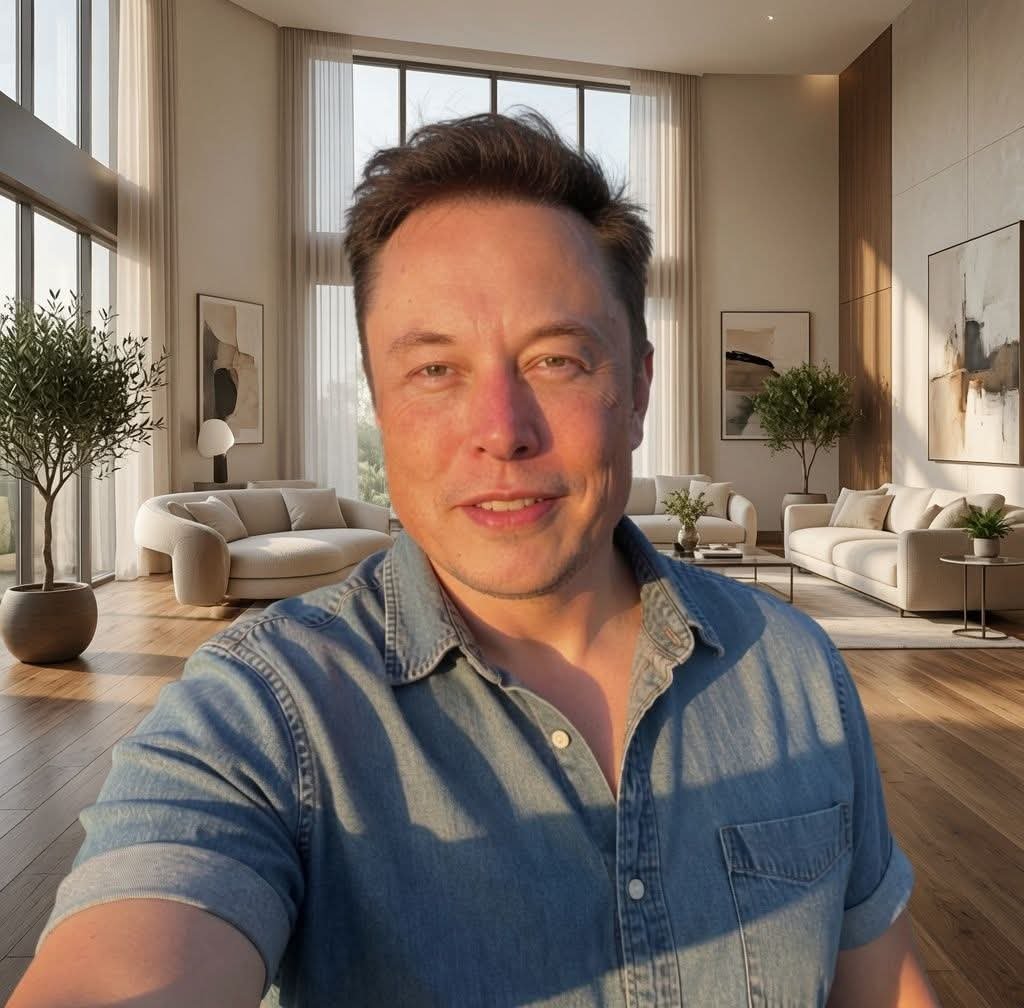 usa_4125's tweet photo. 🚀 If Elon Musk invited you over, what would you do first?

A) 🏡 Explore the house
B) 💼 Talk business
C) 🤳 Take a selfie
D) 🔴 Ask about Mars

What’s your choice? 👇 https://t.co/P7oTvFLlFS
