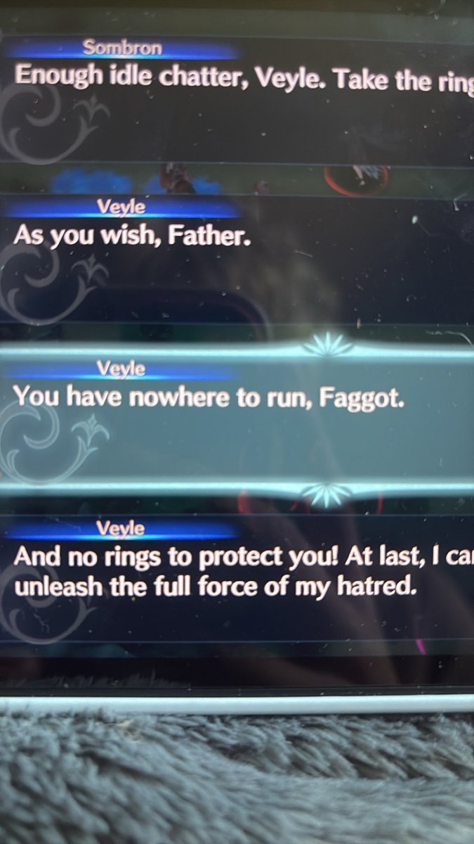 Lilinasimpact's tweet photo. Homophobic veyle is godly https://t.co/V1b0CvP7Ci
