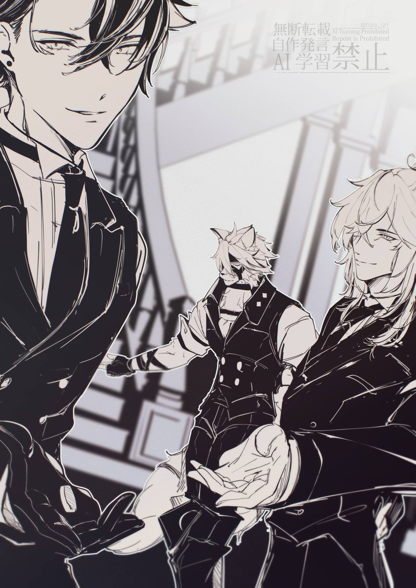 tuke_uri's tweet photo. 推しと推しと推し。
🦁、🐺、🐺 https://t.co/yedqkj1Ki8