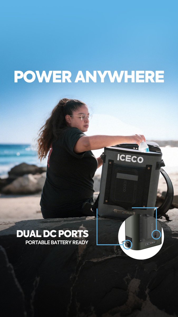 ICECOfreezer's tweet photo. What makes ๐๐ข๐ฃ๐๐๐๐ญ๐ฎ different? โฌ๏ธ
Carry it your way. ๐
Ready for whatever the day brings. ๐ฟ
Plug into your vehicle or power up with a battery. No ice needed. ๐
Just pack & go. ๐ค
.
.
.
#GOPACK12 #backpackfridge #outdoorlife https://t.co/WpbQAlvypU