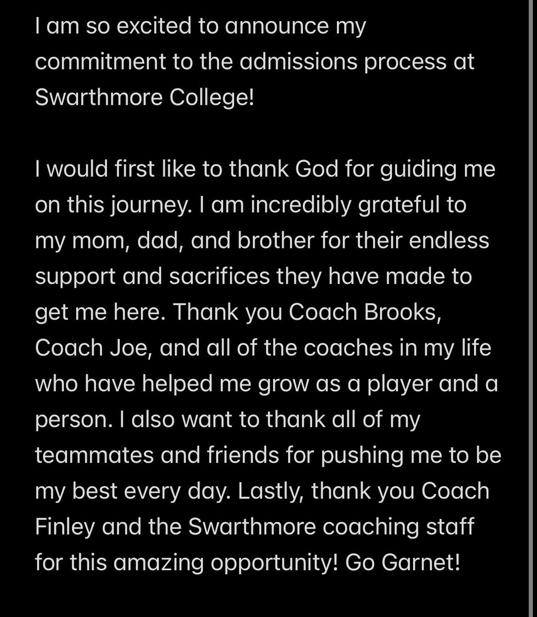 makennarose2027's tweet photo. Swarthmore ‘31!! #GoGarnet
 
@SwatSoftball_ @melissafinley23 @Fury16USoftball https://t.co/X7ewTebdLD
