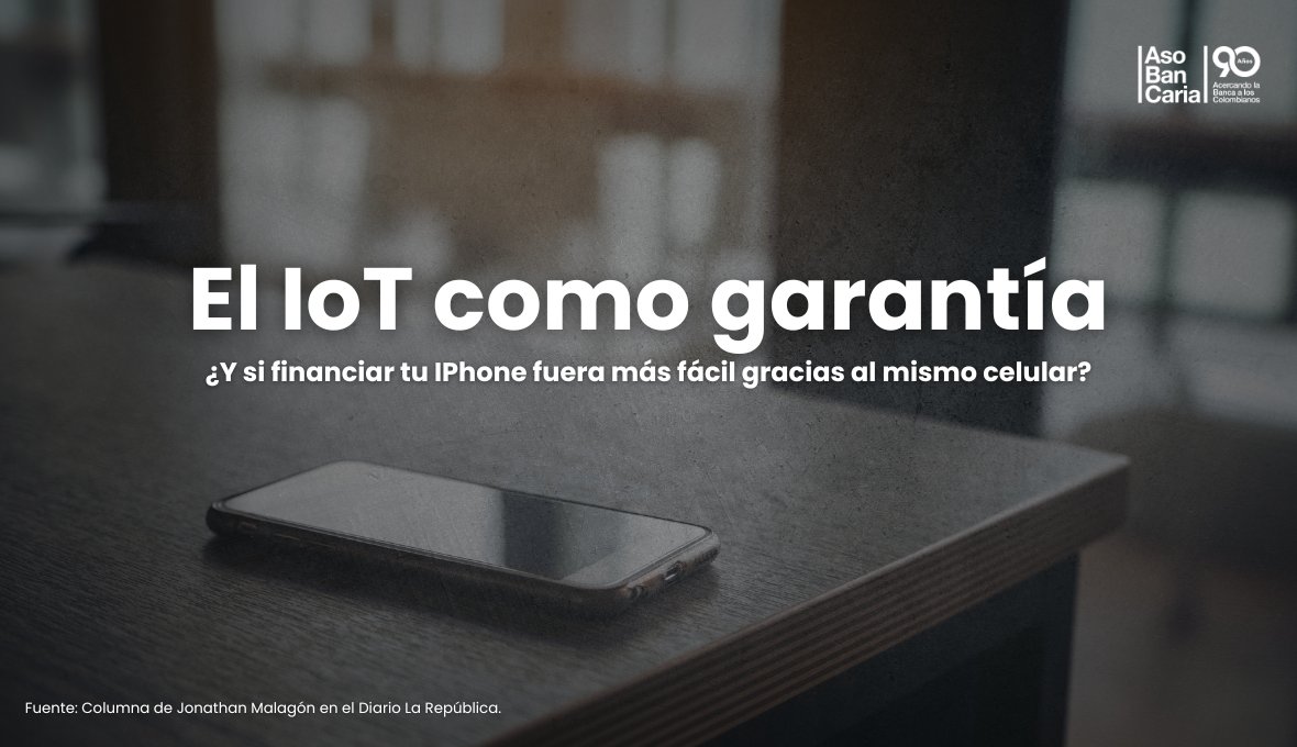 JoMalagon's tweet photo. 📲Apple lanzó en Estados Unidos un esquema de leasing para IPhone. Pero detrás del anuncio hay una idea mucho más interesante: el internet de las cosas (loT) puede cambiar la forma en que financiamos lo que usamos todos los días.

Y ahí está la oportunidad.

Colombia ya tiene una base jurídica para desarrollar este tipo de modelos. Ahora el reto es conectar mejor los datos, la tecnología y el sistema financiero para llevar estos modelos a más personas y empresas.

👉🏽Te pregunto: ¿en qué sectores podría tener mayor impacto esta forma de financiamiento?

___
Sobre esto hablo en mi columna del Diario La República
https://t.co/ZaE5XLEFdJ