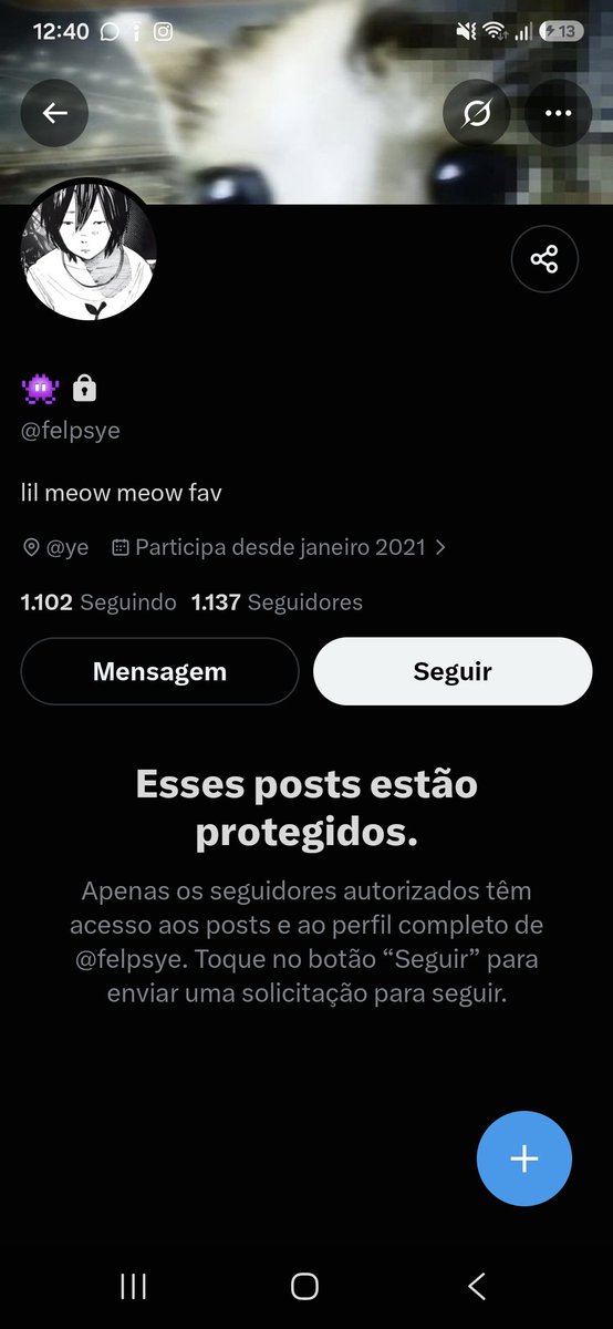 ylarylahhlary_e's tweet photo. BOA TARDE AMGS, fiquem atentas com essa conta, acredito MTO que seja golpe, prints e vídeo abaixo! logo dps de falar cmg e me mandar esse vídeo aí meio estranho de qualidade duvidosa, a pessoa trancou a conta, não aceita mediação e quer q pague 50% antes em pix
@avisodegolpe https://t.co/U6qQSuHd8e