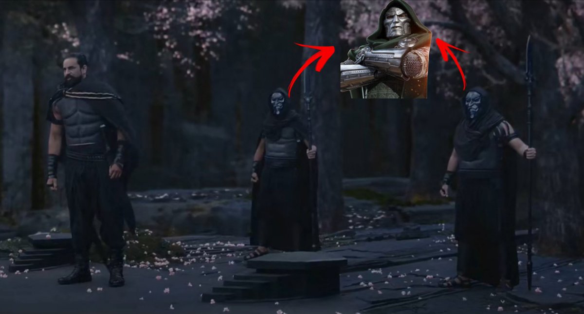 broskyxn's tweet photo. Movie so GOATed that even Marvel copied the character. Dr. Doom? Nah, that’s straight out from Adipurush. 😭😭 https://t.co/eCj09StvLr