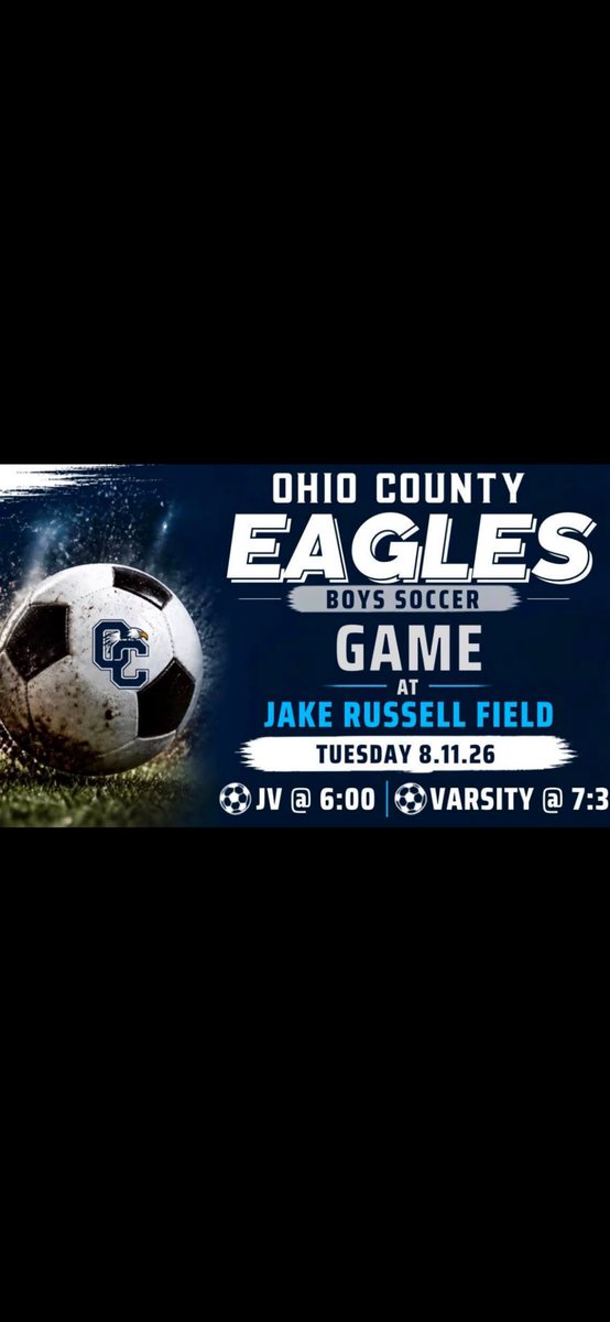 OCEAGLESOCCER's tweet photo. We open our season tonight at home!!

Go Eagles!! ⚽️🦅 https://t.co/4xKKW0x9sp