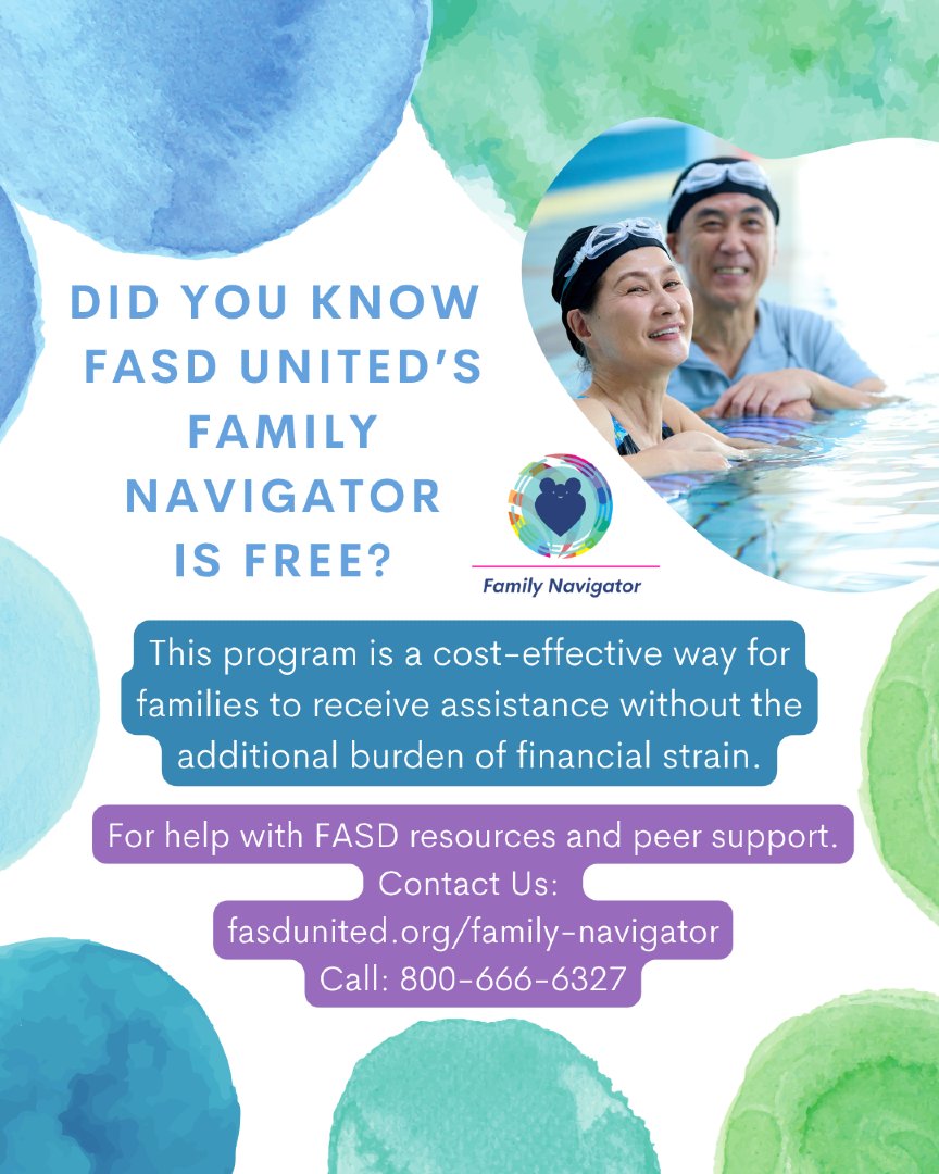 FASDUnited's tweet photo. ๐ Did you know FASD Unitedโs Family Navigator program is FREE?
Connect with someone who understands and can help you find FASD resources, information and peer support.
Get connected: https://t.co/47fQtP8EMF
#FASD #FASDSupport #FamilyNavigator https://t.co/OVZfTj6OUT
