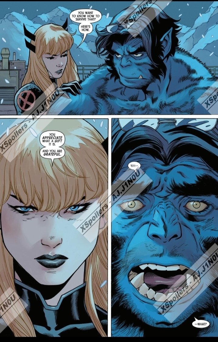 AjJ1n0u's tweet photo. X#35 DNX prologue
Great conversation with Beast and Magik it highlights the differences between the "good" Hank and the "evil" Beast.
3K makes it clear that a quiet life in Alaska was never an option, a very interesting start, let's hope it keeps it up.
#XSpoilers
#Xmen
#Beast https://t.co/7krKHB7ilm
