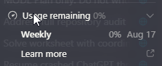froy0Joe's tweet photo. @thsottiaux AM i tripping cuz i didnt get a reset yet im on a $200 plan?!

First time ive never not actually received the reset.... https://t.co/AKxoWYLH8k