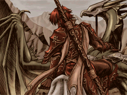 Scarecrohh's tweet photo. The four wyvern riders of peak https://t.co/dHrsti2NJk