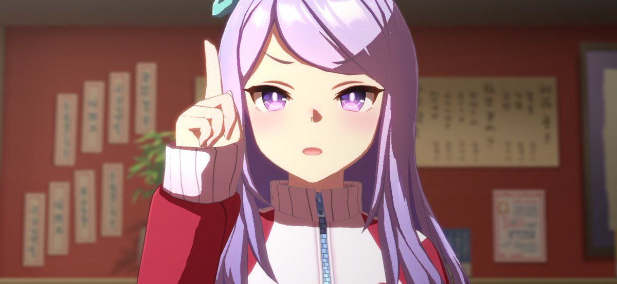 Fennriru111's tweet photo. シアターでスクショタイムしてたら
マックイーンがララボイスで珠玉のトレセンラーメンて言い出してちょっと吹いちゃったw https://t.co/WYPmEu31H5
